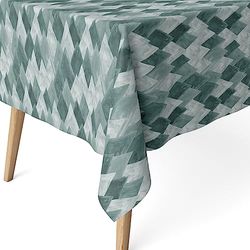 Martina Home Daira Resin Coated Tablecloth 300 x 140 cm Turquoise