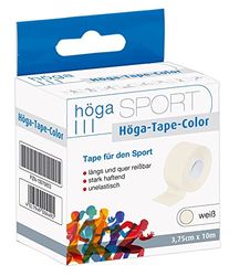 Höga Pharm – Cinta adhesiva (no elástica vendaje – 3,75 cm x 10 m – color blanco – 103 G