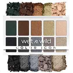 wet n wild, Color Icon 10-Pan Palette, Palette di Ombretti, 10 Colori Riccamente Pigmentati per il Trucco di Tutti i Giorni, Formula a Lunga Durata e Facile da Sfumare, Lights Off