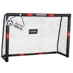 HUDORA Bolsa de futebol Pro Tect - Grande baliza de futebol para crianças e adultos - goleiro de futebol acolchoado com rede