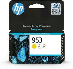 HP 953 Cartouche d'Encre Jaune Authentique pour imprimante HP OfficeJet Pro 7700, HP OfficeJet Pro 8200, HP OfficeJet Pro 8700