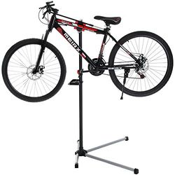 BAKAJI 2815629 Vélo réglable Pliable Unisexe Adulte, Noir, 100 x 100 x 110/180 cm