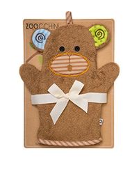 Zoocchini Gant de Toilette Marionnette Motif Max Le Singe