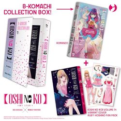 Oshi no ko B-Komachi collection box: Romanzo + vol. 14 Ruby Hoshino fan pack edition