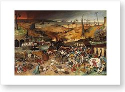 "The Triumph of the Death", official print of the Prado Museum