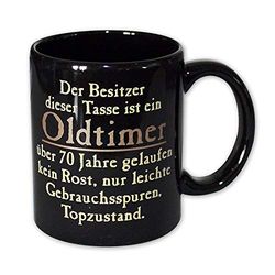 Oldtimer Tasse 70 Jahre gelaufen