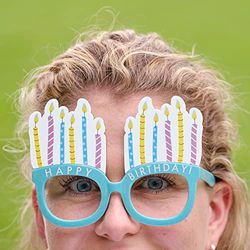 Ginger Ray MA-404 Ballon en Kaars Fun Glasses-Eco