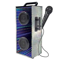 LEXIBOOK 259222 Altavoz Bluetooth portátil con micrófono y Luces LED