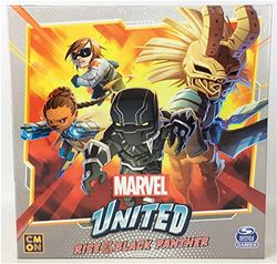 CMON CoolMiniOrNot | Marvel United Expansion: Rise of the Black Panther | Cooperative Board Game | Ages 14+ | 1-4 Players | 45 Minutes Playing Time