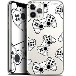 Caseink fodral för Apple iPhone 11 Pro (5.8) gel HD [tryckt i Frankrike - iPhone 11 Pro fodral - mjukt - stötskyddat ] Game Play joysticks