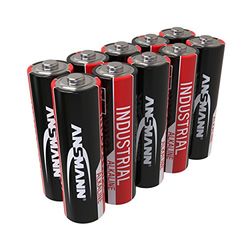 Ansmann Industrial Alkaline batteria Longlife alcaline batteria per Alto Potenza industriali (Confezione da 10)