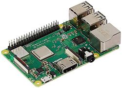 Raspberry Raspberry Pi 3 Model B+ 1373331 Pi 3 Model B+ Mainboard, 1 GB,eén maat,Zwart