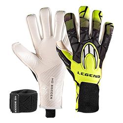 Ho Soccer Legend Negative Nebula Lime Målvaktshandskar, Unisex Vuxen, Lime/Svart, 11