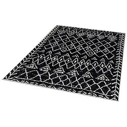 Polyester tryckt matta 80 x 150cm modell BattleField svart