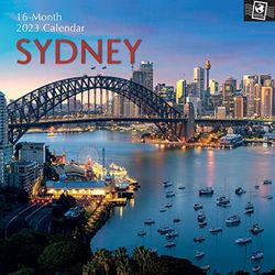 Calendrier Sydney 2023-16 mois : Original The Gifted Stationery Co. Ltd [Multilingue] [Calendrier] (calendrier mural)