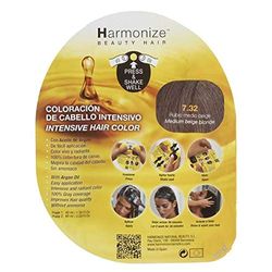 Tinta HarMONIZE Nº 7.32 Rubio medio beige