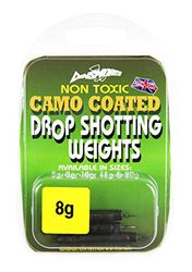 Dinsmores Drop-Shot, Pesi (Confezione da 3) Unisex-Adulto, Marrone, 10 g/3/8 oz