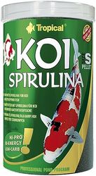Koi SPIRULINA Pellet Size M 1000ml / 320g - Aliment Quotidien pour Tous Les Poissons d'étang, granulés de Taille Moyenne