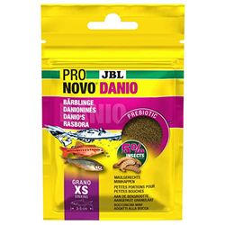 JBL PRONOVO BEL DANIO GRANO, hoofdvoer voor barbelen en danio's van 3-5 cm, visvoergranulaat, maat XS, 20 ml