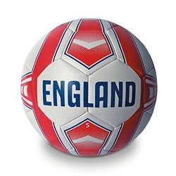 Mondo Sport Fotboll ENGLAND sydd fotboll, storlek 5, 400 g, vit, röd – 23017
