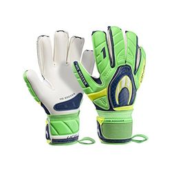 HO Soccer One Negative Guanti da Portiere, Unisex Adulto, Unisex Adulto, One Negative, Blu/Verde (Lime)