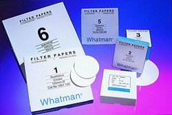 WATMAN 1003090 Whatman standaard kwalitatief filterpapier Grade 3
