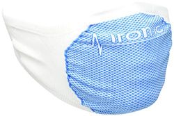Norman Unisex nekband, wit, Eén maat