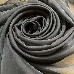 Megachest Cortinas, Poliéster, Plateado Oscuro, 30 meters long