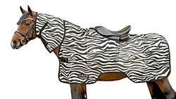 HKM 4727 Couverture pour Cheval à la Mouche Motif zèbre