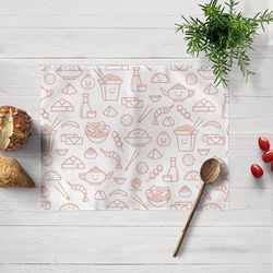 BELUM Placemat, 2 stuks, Masterchef 0400-62, afmetingen: 45 x 35 cm, herbruikbaar, placemats, 2 stuks