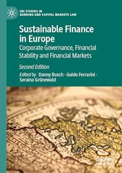 Sustainable Finance in Europe: Corporate Governance, Financial Stability and Financial Markets