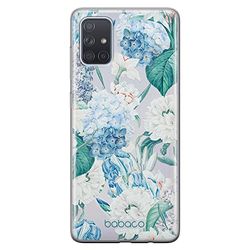 ERT GROUP etui na telefon Samsung A71, case oryginalny i oficjalnie licencjonowany przez Babaco, wzór Flowers 028, optymalnie dopasowane, plecki z TPU częściowo przeźroczyste