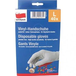 Quickpack guanti usa e getta ideali per adulti unisex