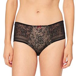 Anita Fleur Deep Brief Braguita, Opaco, Negro, 48 para Mujer