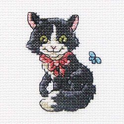 RTO H232 Cracking Charlie Cross Stitch Kit, Cotton, Multi-Colour, 8 x 8 cm