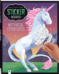 Hinkler - Kaleidoscope Sticker Mosaics - Mythical Creatures - Painting by Sticker - Mosaic Sticker Book for Adults - Creature Sticker Art [Unknown Binding] Books