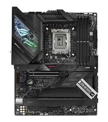 ASUS ROG Strix Z690-F Gaming Scheda Madre ATX, Intel Z690, LGA1700, DDR5, PCI 5.0, WiFi 6E(802.11ax), Intel I225-V 2.5Gb LAN, ROG SupremeFX 7.1, 4xM.2, 6xSATA 6GB/s, Aura Sync RGB, Nero
