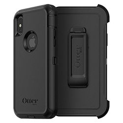 Otterbox Defender beschermhoes voor iPhone X, robuust, schokbestendig, zwart