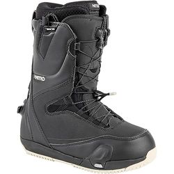 Nitro Cave TLS Step ON All Mountain Freestyle Freeride Snelvetersysteem Boot Snowboardboot, Zwart-zand, 23,5