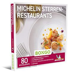 Bongo Michelin Sterrenrestaurants Cadeaubonnen Unisex-Adult, Veelkleurig, Eén maat