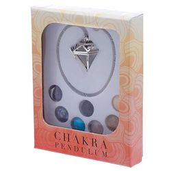 Brightium Pietra Pendolo - Pietra Naturale per bilanciare i Chakra, Portatile, Design ergonomico, Ideale per meditazioni e pratiche di guarigione.