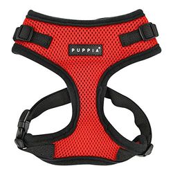 Puppia Ritefit Pettorina per Cani di Taglia Piccola e Media – Regolabile e Super Morbida in Molti Colori – Utilizzabile Anche Come Imbracatura per Cuccioli – guinzaglio Anti-tiro per Cani
