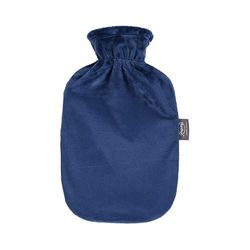 Fashy Hot Water Bottle with Fleece Cover Marine 2 L