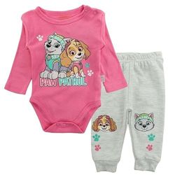 Disney Ensemble Baby Paw Patrol Filleset, roze, 3 maanden voor baby's, Roze, 3 Maanden