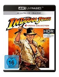 Indiana Jones 1-4 (4x 4K Ultra-HD + 4x Blu-ray 2D) [Alemania] [Blu-ray]