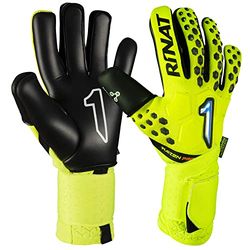 Rinat Kaizen Pro - Guanto da portiere, unisex, giallo neo/nero, 7