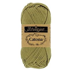Scheepjes - Scheepjes Catona 395 Willow Yarn - 10x10g