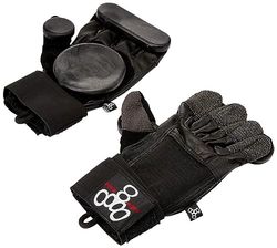 Triple 8 Centrano Equipo de protección Guantes Sliders, multicolor, XS-S
