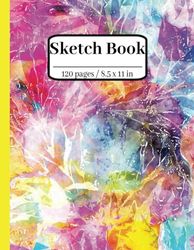 Sketch Book: Notebook for Drawing,Writing, Painting, Sketching or Doodling, 120 Pages