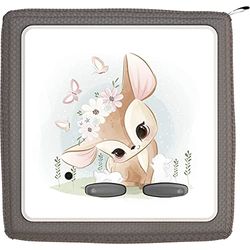 Coverlounge Film compatible avec la Toniebox - Film de protection autocollant - Faon avec fleurs